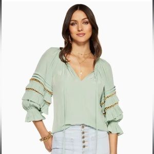 Ramy Brook Randi Puff Sleeve Blouse